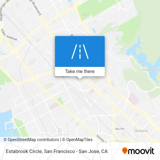 Estabrook Circle map