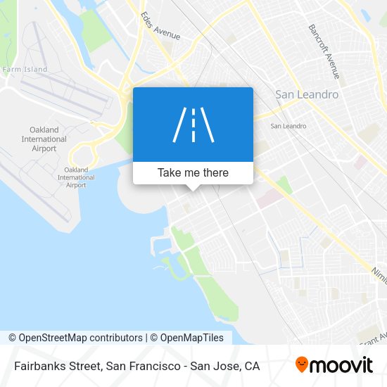 Fairbanks Street map