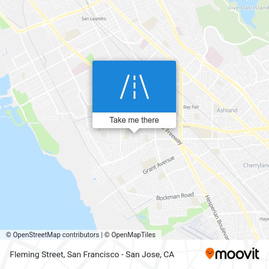 Mapa de Fleming Street