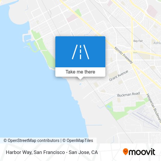 Mapa de Harbor Way
