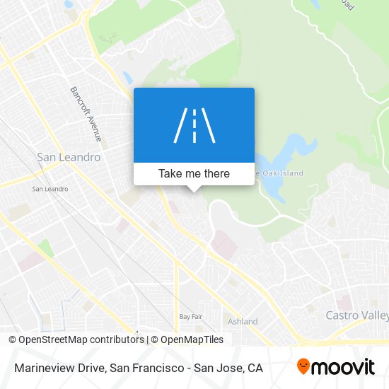 Mapa de Marineview Drive