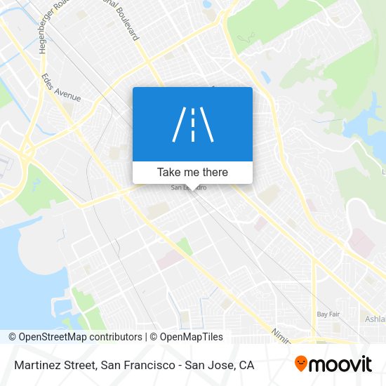 Mapa de Martinez Street