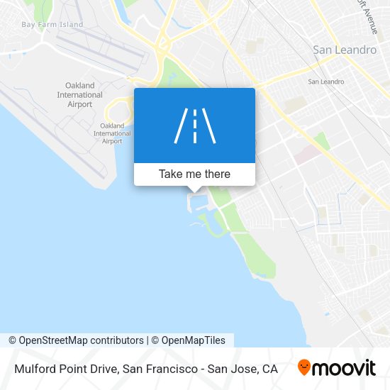 Mulford Point Drive map