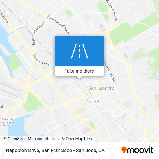 Mapa de Napoleon Drive