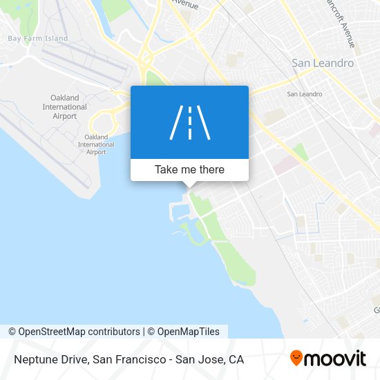 Mapa de Neptune Drive