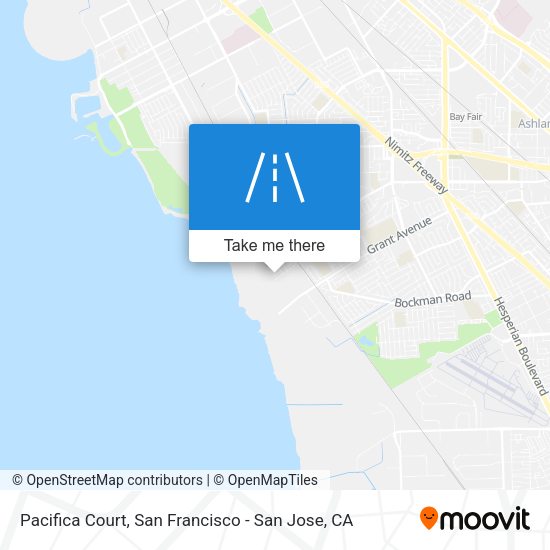 Mapa de Pacifica Court