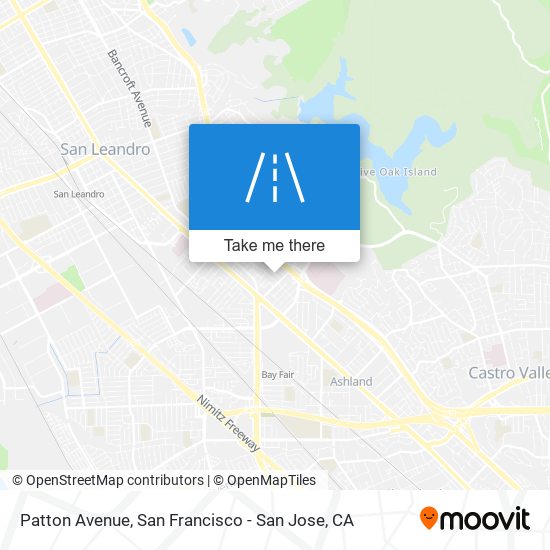 Mapa de Patton Avenue