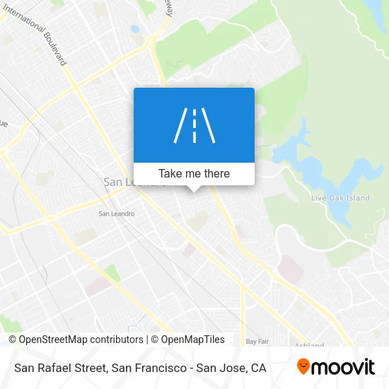 San Rafael Street map