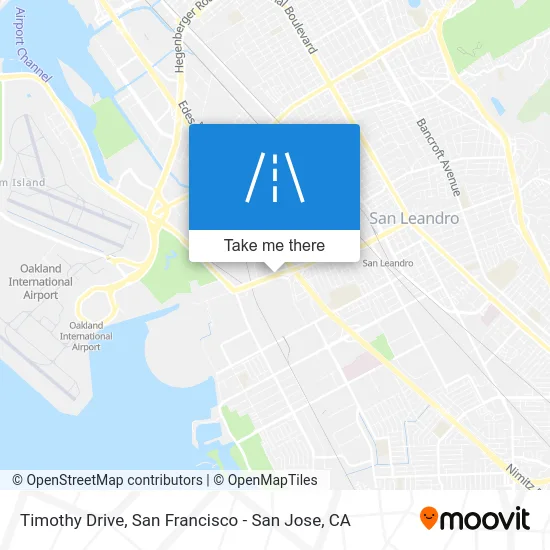 Timothy Drive map