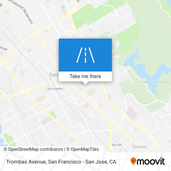 Mapa de Trombas Avenue