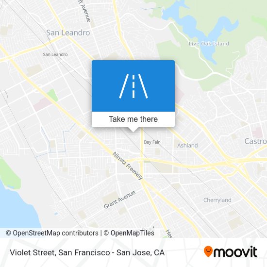 Mapa de Violet Street