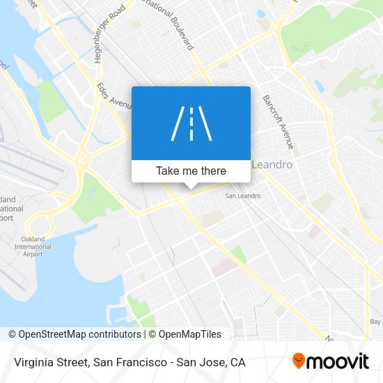 Mapa de Virginia Street