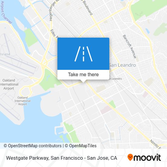 Mapa de Westgate Parkway