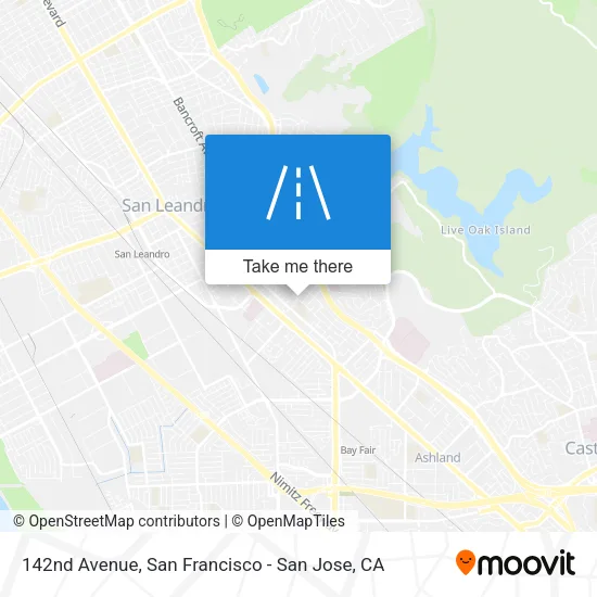 142nd Avenue map