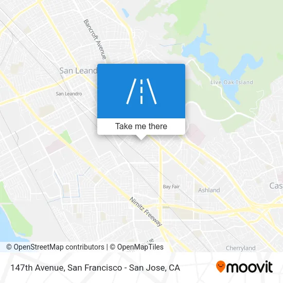 147th Avenue map