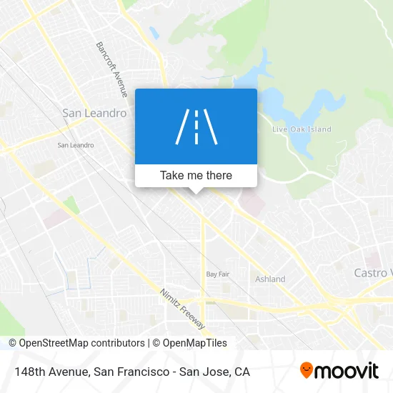 148th Avenue map