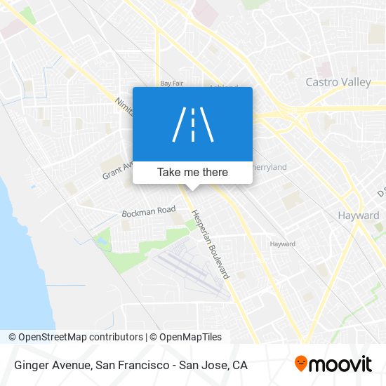 Mapa de Ginger Avenue