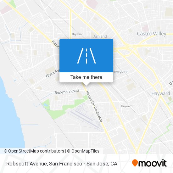 Robscott Avenue map