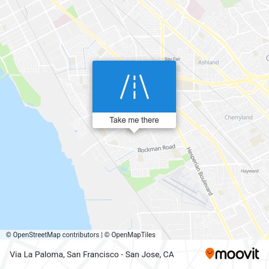 Mapa de Via La Paloma