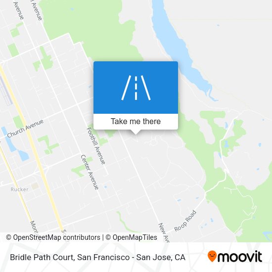Bridle Path Court map