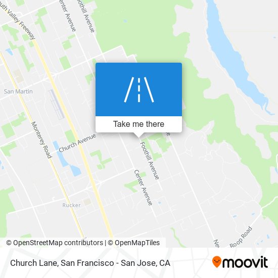 Mapa de Church Lane