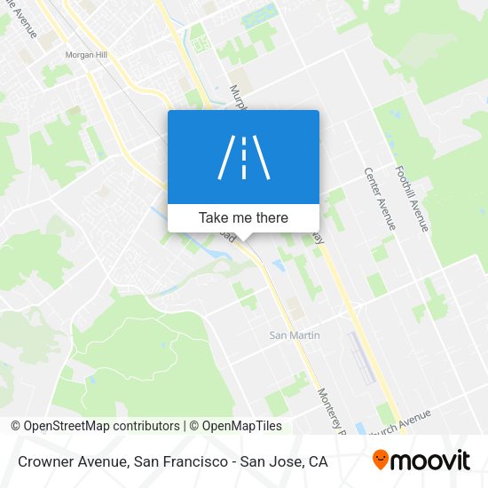 Mapa de Crowner Avenue