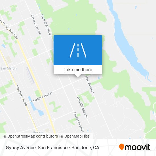 Mapa de Gypsy Avenue