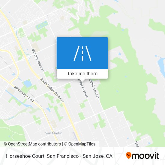 Mapa de Horseshoe Court
