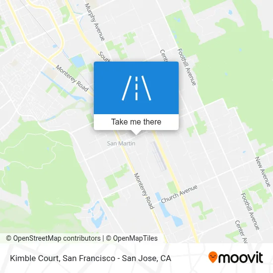 Kimble Court map