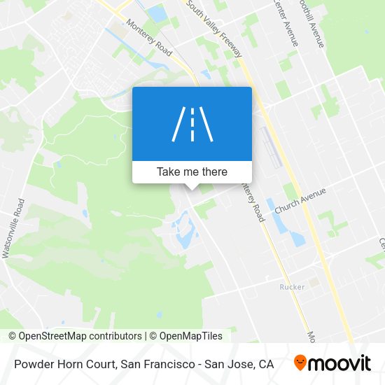 Powder Horn Court map