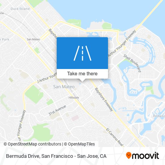 Bermuda Drive map