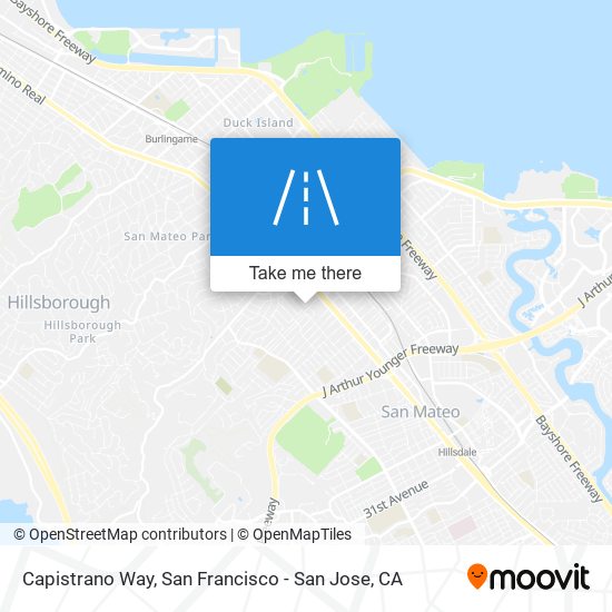 Capistrano Way map