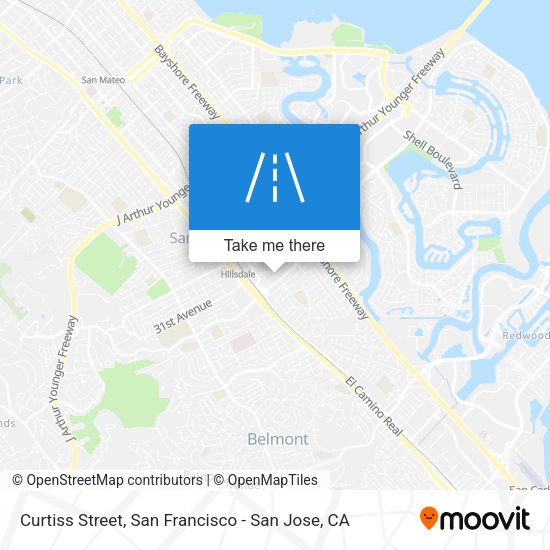 Mapa de Curtiss Street