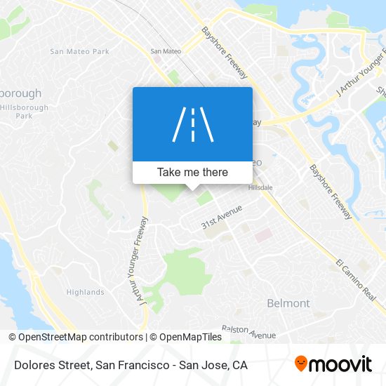 Dolores Street map