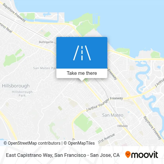 East Capistrano Way map