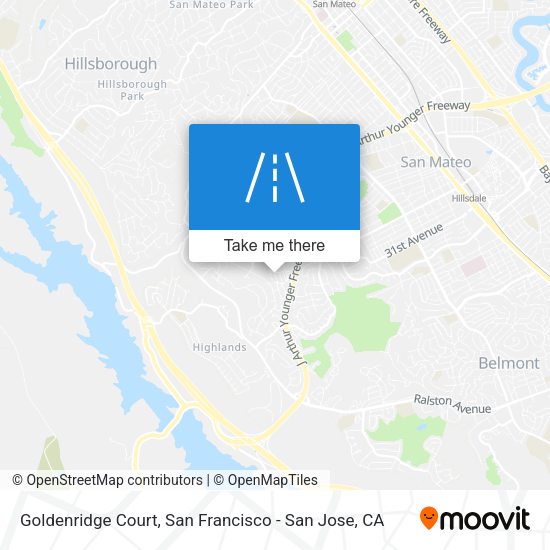 Goldenridge Court map