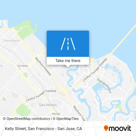 Kelly Street map