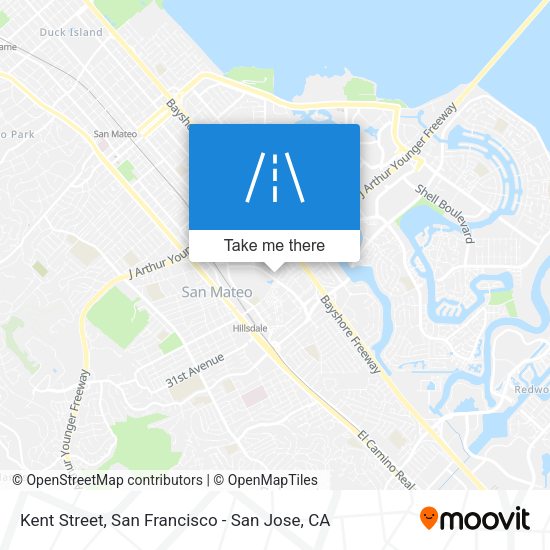 Mapa de Kent Street