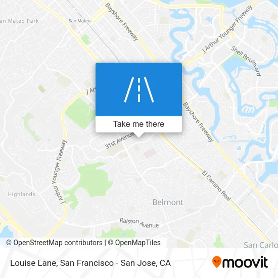 Louise Lane map