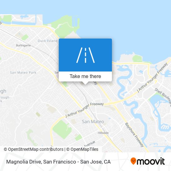 Mapa de Magnolia Drive