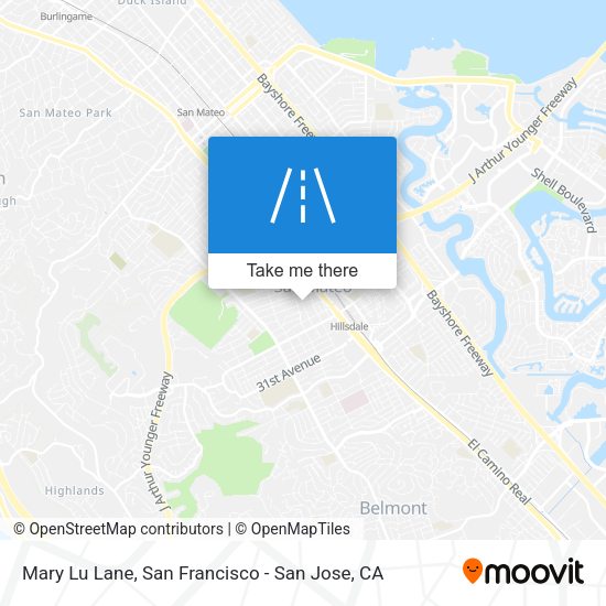 Mary Lu Lane map