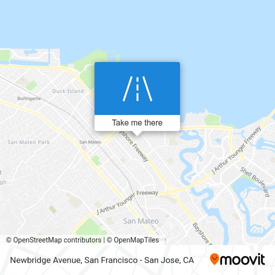 Mapa de Newbridge Avenue