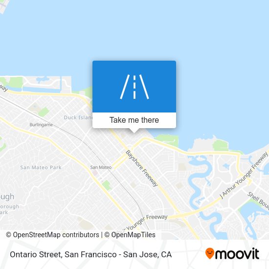 Mapa de Ontario Street