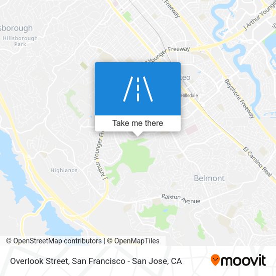 Mapa de Overlook Street