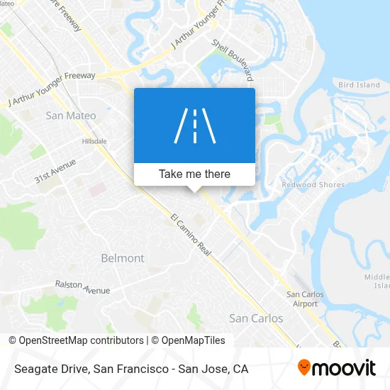 Seagate Drive map