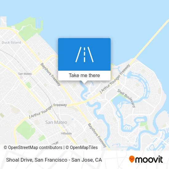 Shoal Drive map