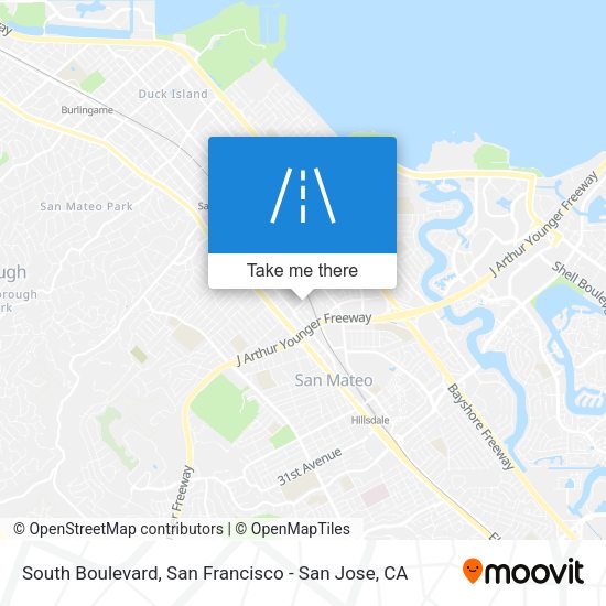 Mapa de South Boulevard