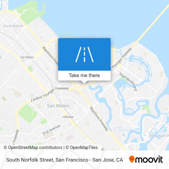 Mapa de South Norfolk Street
