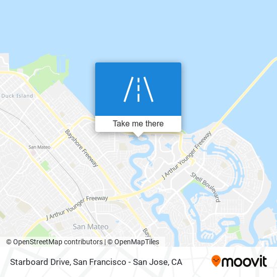 Starboard Drive map