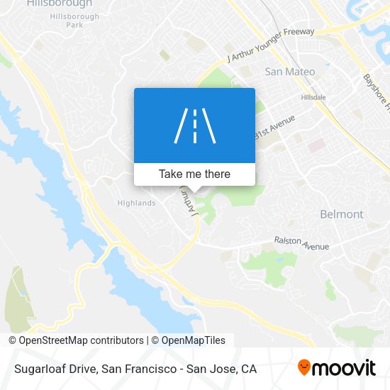Mapa de Sugarloaf Drive